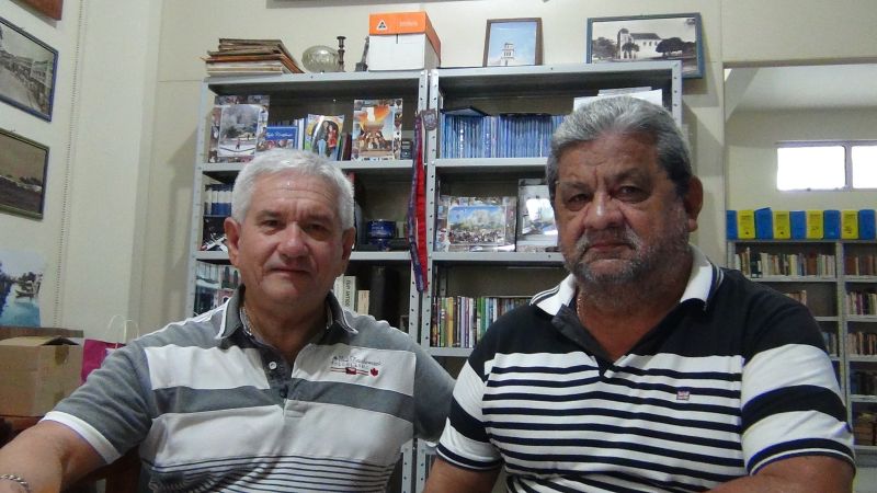 Romualdo Andrade Figueira (Escritor) e Waldomiro Carvalho (Advogado) 